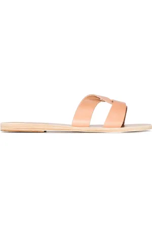 Ancient Greek Sandals Nude desmos-læder-sandaler