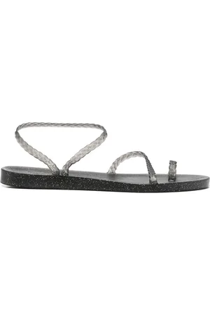 Ancient Greek Sandals Sandaler med én tå og glimmerdetalje