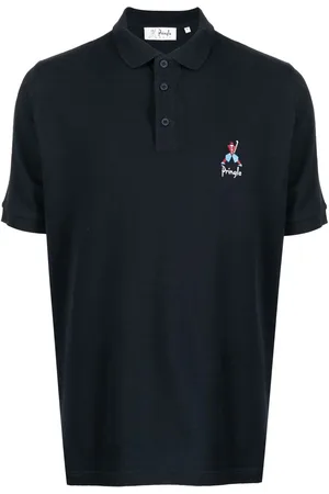 PRINGLE OF SCOTLAND George Golf polo med geometrisk tryk