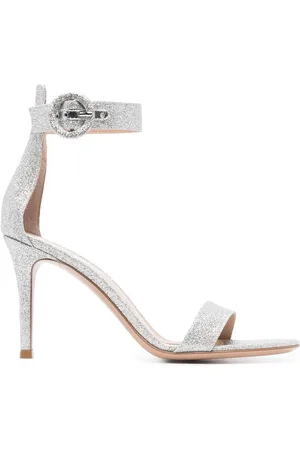 Gianvito Rossi 90mm sandaler med glimmerdetalje