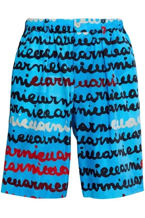 Marni Shorts med håndskrift-tryk
