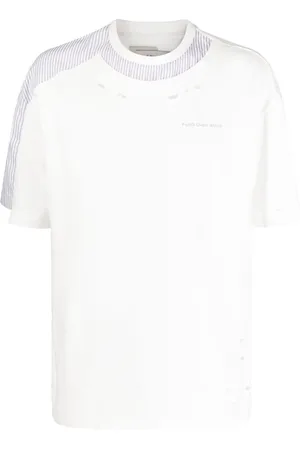 Feng Chen Wang T-shirt med logotryk på brystet