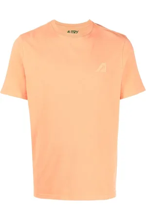 Autry T-shirt med logotryk og rund hals