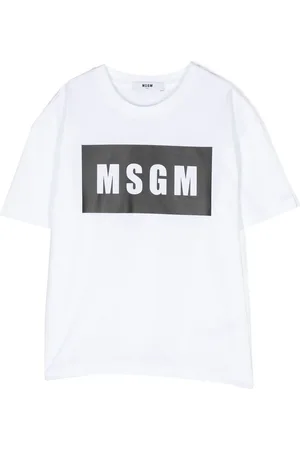 Msgm T-shirt med logotryk