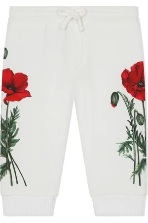 Dolce & Gabbana Joggingbukser med blomstertryk