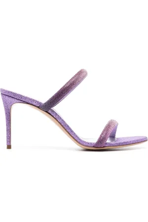 Casadei Julia Hollywood 90mm mules med glimmer