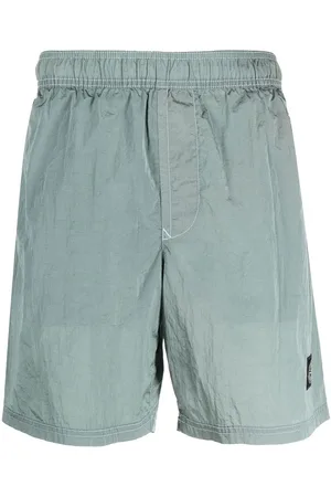 Stone Island Compass-motif track shorts
