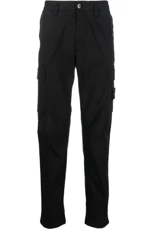 Stone Island Bukser med kompasmotiv og smalle ben