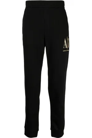 Armani Exchange Joggingbukser med broderet logo