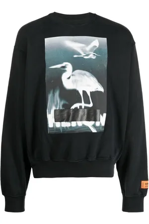 Heron Preston Sweatshirt med rund hals og Censored-tryk