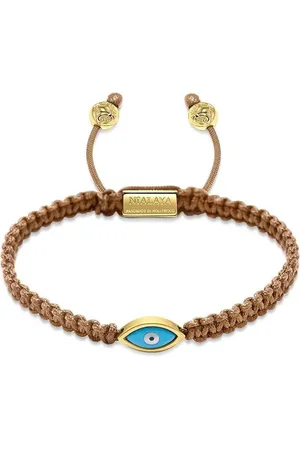 Nialaya Evil Eye armbånd med snor