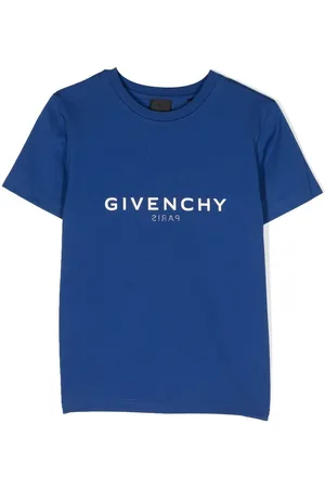 Givenchy T-shirt med rund hals og logotryk