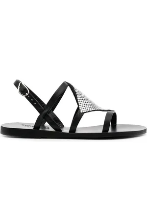 Ancient Greek Sandals Barbara sandaler med chainmail-detalje