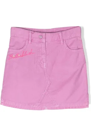 Billieblush Denimskjorte med logobroderi
