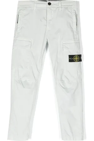 Stone Island Cargo-bukser med kompasmotiv