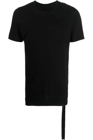 Rick Owens Ensfarvet Level T-shirt