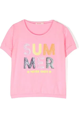 Billieblush T-shirt med slogantryk