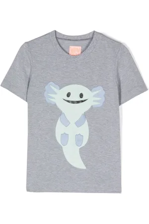 Wauw Capow by Bangbang T-shirt med grafisk applikation