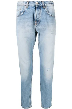 ELEVENTY Stenvaskede jeans med smalle ben