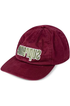 Supreme Kasket med omvendt logo og 6 paneler