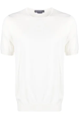 corneliani Kortærmet T-shirt med rund hals
