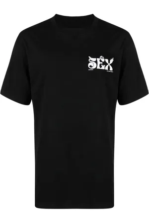 Nahmias T-shirt med slogantryk