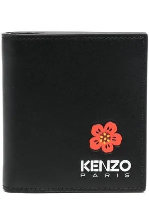 Kenzo Blomstret foldepung med logotryk