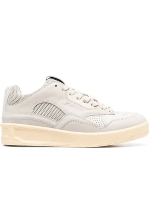 Jil Sander Low-top sneakers med paneler