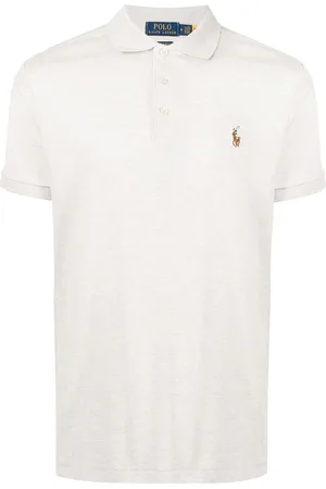 Ralph Lauren Pima polo med broderet logo