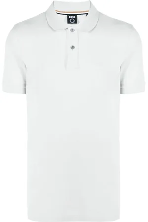 HUGO BOSS Polo med broderet logo