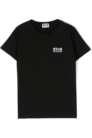 Golden Goose Kortærmet T-shirt med logotryk