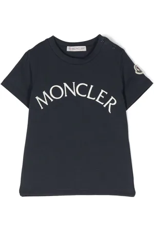 Moncler Kortærmet T-shirt med logotryk