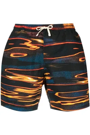 BLUE SKY INN Badeshorts med abstrakt tryk
