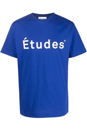 Etudes T-shirt med logotryk
