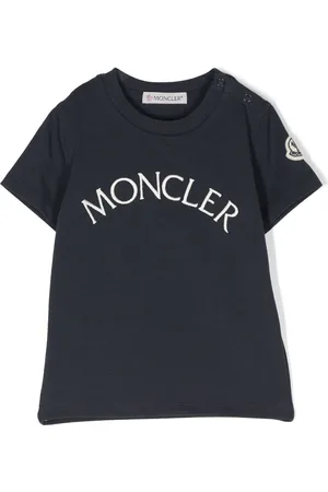 Moncler Kortærmet T-shirt med logotryk