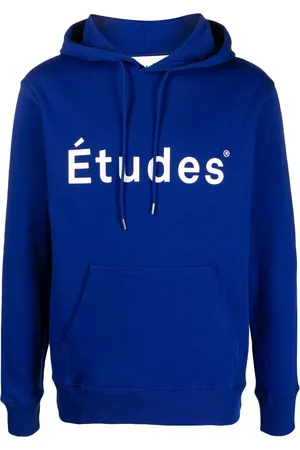 Etudes Hættetrøje med logotryk