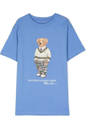 Ralph Lauren Kortærmet T-shirt med Polo Bear-tryk