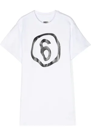 Maison Margiela T-shirt-kjole med logotryk