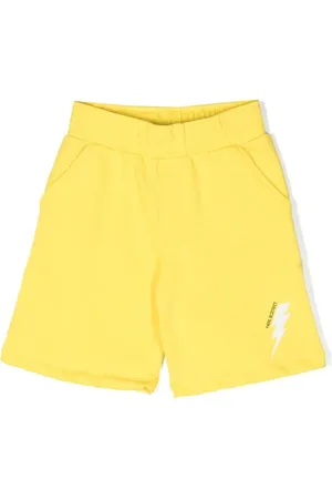 Neil Barrett Shorts med lyn-logo
