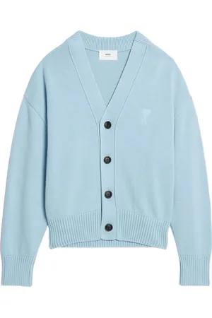 Ami Intarsiastrikket Ami de Coeur cardigan
