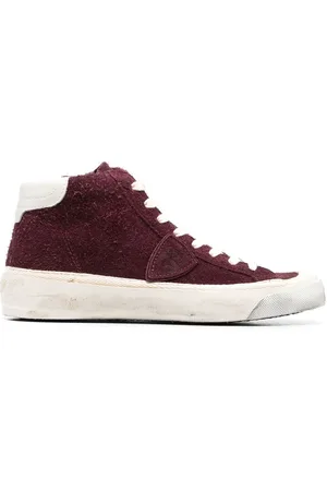 Philippe model High-top sneakers med slitageeffekt