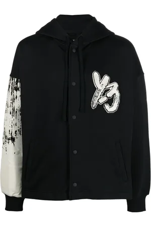 Y-3 Hættetrøje med pressenitter og logo