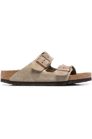 Birkenstock Slip-on Arizona sandaler i ruskind