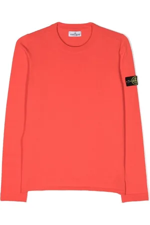 Stone Island Trøje med logomærke
