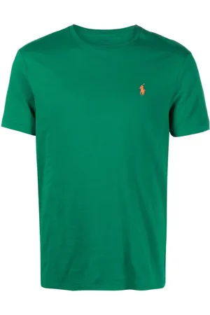 Ralph Lauren Kortærmet T-shirt med broderet logo