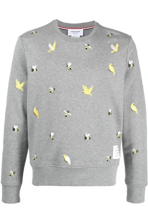 Thom Browne Sweatshirt med broderi