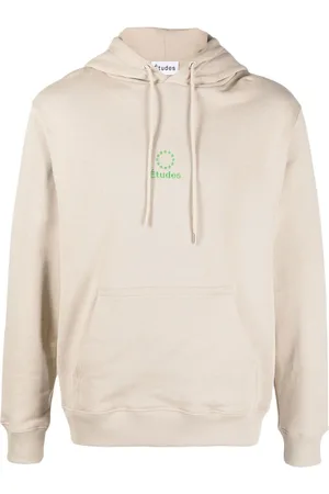 Etudes Hættetrøje med logobroderi