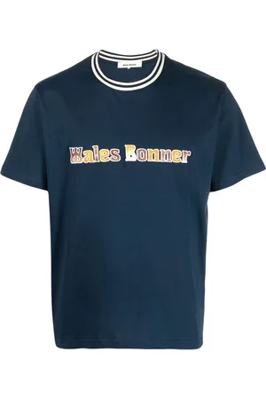 WALES BONNER T-shirt med logotryk