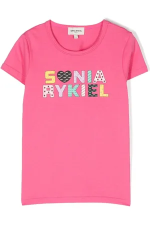 Sonia Rykiel Enfant Kortærmet T-shirt med logotryk
