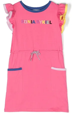 Sonia Rykiel Enfant Kjole med flæseærmer